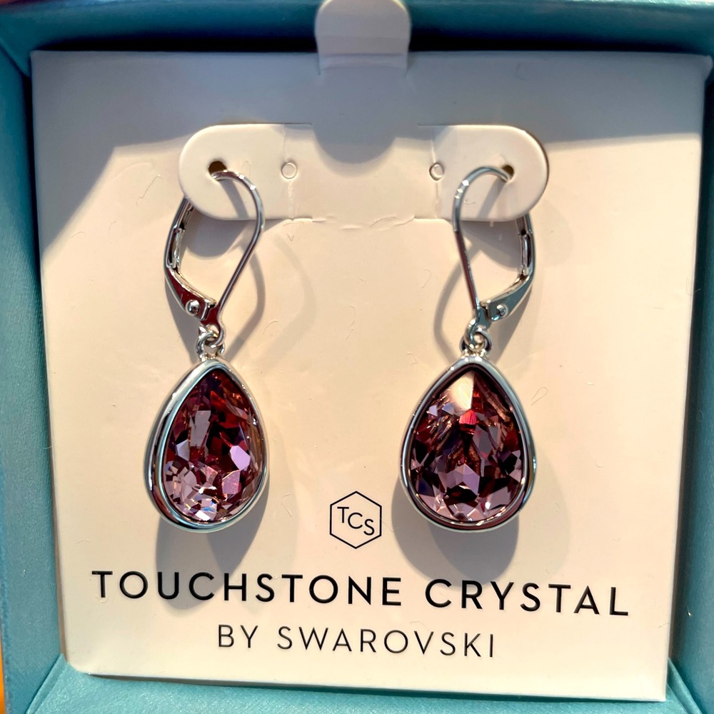 Touchstone Crystal by Swarovski Drop Earrings